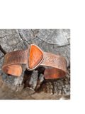 SPINY OYSTER SOLID COPPER CUFF BRACELET "COPPER CANYON"