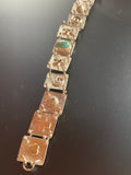 Kingman Turquoise Link Bracelet "Ancestral Echoes"