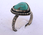 Candelaria Turquoise Heart Ring