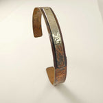 Sterling Silver and Copper Cuff Bracelet