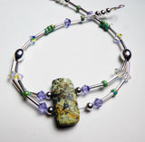 African Turquoise Beaded Bracelet