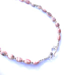 Rhodocrosite Sterling Silver Necklace