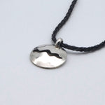 Serpent Petroglyph Sterling Silver Necklace