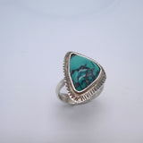 Turquoise Sterling Statement Ring