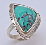 Turquoise Sterling Silver Statement Ring