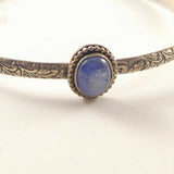 Kyanite Sterling Silver Cuff Bracelet