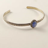 Kyanite Sterling Silver Cuff Bracelet