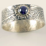Purple CZ Sterling Silver Ring