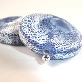 Ocean Agate Sterling Silver Earrings