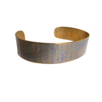 Bronze Aspen Tree Bark Cuff Bracelet