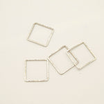 Square Sterling Silver Stacking Ring