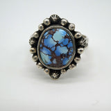 Golden Hills Turquoise Sterling Silver Statement Ring